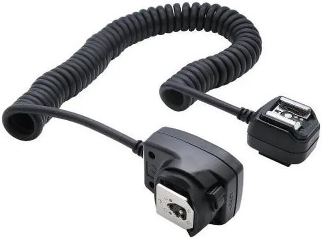 Main image of Xit XTSCO Heavy Duty Off-Camera Flash Cords that Stretch to 7.5-Feet for Olympus (Black)