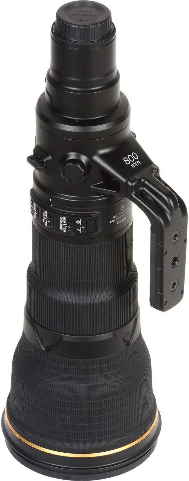 Alt view image 2 of 4 - Nikon AF-S NIKKOR 800mm f/5.6E FL ED VR Lens - Autofocus - Super Telephoto - International Model - FX Format Bundle