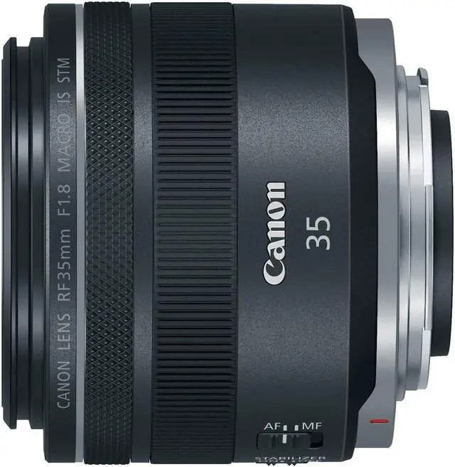 Alt view image 2 of 3 - Canon RF 35mm f/1.8 IS Macro STM Lens, Black - 2973C002 (International Model) (Renewed)