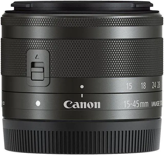 Alt view image 4 of 4 - Canon EF-M 15-45mm f/3.5-6.3 Image Stabilization STM Zoom Lens (Black) (Renewed)