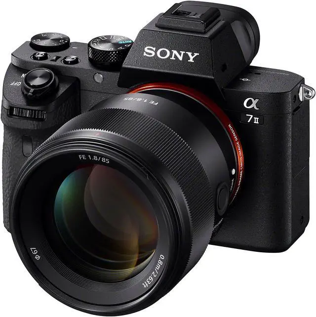 Alt view image 2 of 4 - Sony SEL85F18 85mm F/1.8-22 Medium-Telephoto Fixed Prime Camera Lens, Black