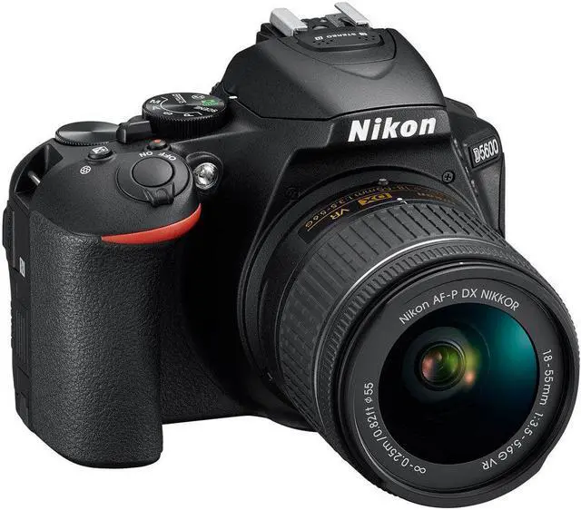 Alt view image 3 of 4 - Nikon D5600 Digital SLR Camera & 18-55mm VR DX AF-P Lens - (Renewed)