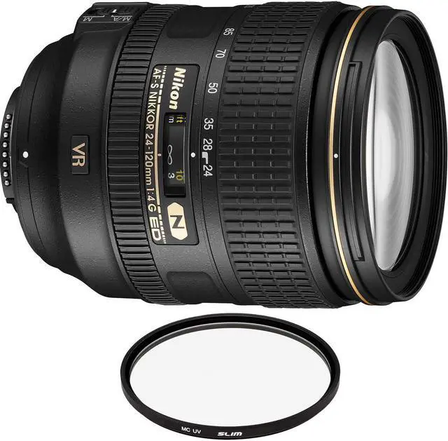 Alt view image 5 of 7 - Nikon AF-S NIKKOR 24-120mm f/4G ED VR Lens with Pro Filter (Renewed)
