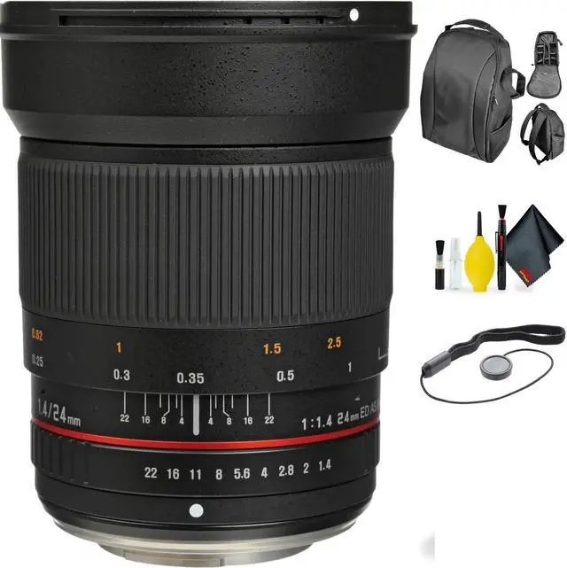 Alt view image 13 of 13 - Rokinon 24mm F1.4 Aspherical Wide Angle Lens