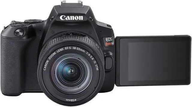 Alt view image 4 of 4 - Canon Rebel SL3 with 18-55mm Lens Black (Renewed)