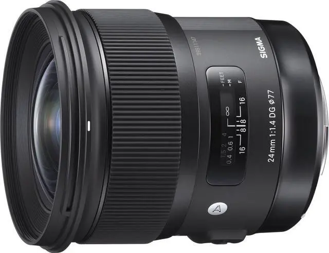 Alt view image 2 of 20 - Sigma 24mm f/1.4 DG HSM Art Lens for Canon EOS EF (401-101)