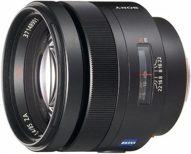 Alt view image 3 of 4 - Sony SAL-85F14Z 85mm f1.4 Carl Zeiss Planar T Coated Telephoto Lens for Sony Alpha Digital SLR Camera
