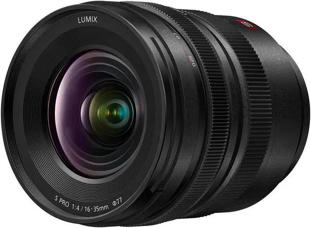 Alt view image 5 of 20 - Panasonic Lumix S Pro 16-35mm F4 Wide Zoom Lens, Full-Frame L Mount, Dust/Splash/Freeze-Resistant for Lumix S Series Mirrorless Cameras - S-R1635 (USA)