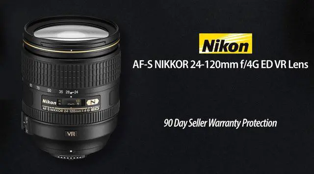 Alt view image 6 of 7 - Nikon AF-S NIKKOR 24-120mm f/4G ED VR Lens with Pro Filter (Renewed)