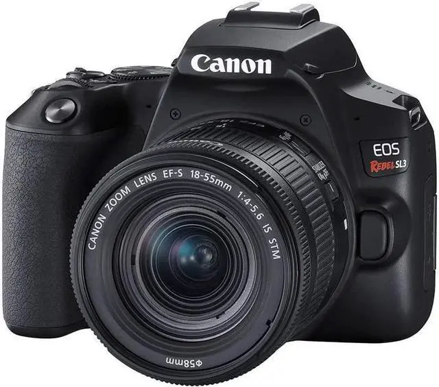 Alt view image 2 of 4 - Canon Rebel SL3 with 18-55mm Lens Black (Renewed)