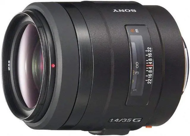 Alt view image 2 of 4 - Sony Sal-35F14G 35mm F/1.4 Aspherical G Series Standard Lens for Alpha Digital SLR Camera (Renewed)