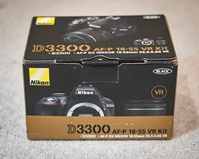 Alt view image 3 of 4 - Nikon D3300 Digital SLR Camera Body (Black) - International Version (No Warranty)