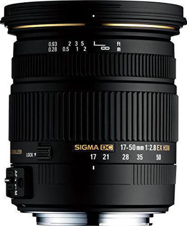 Main image of Sigma 17-50mm f/2.8 EX DC OS HSM FLD Large Aperture Standard Zoom Lens for Canon Digital DSLR Camera - (Renewed)