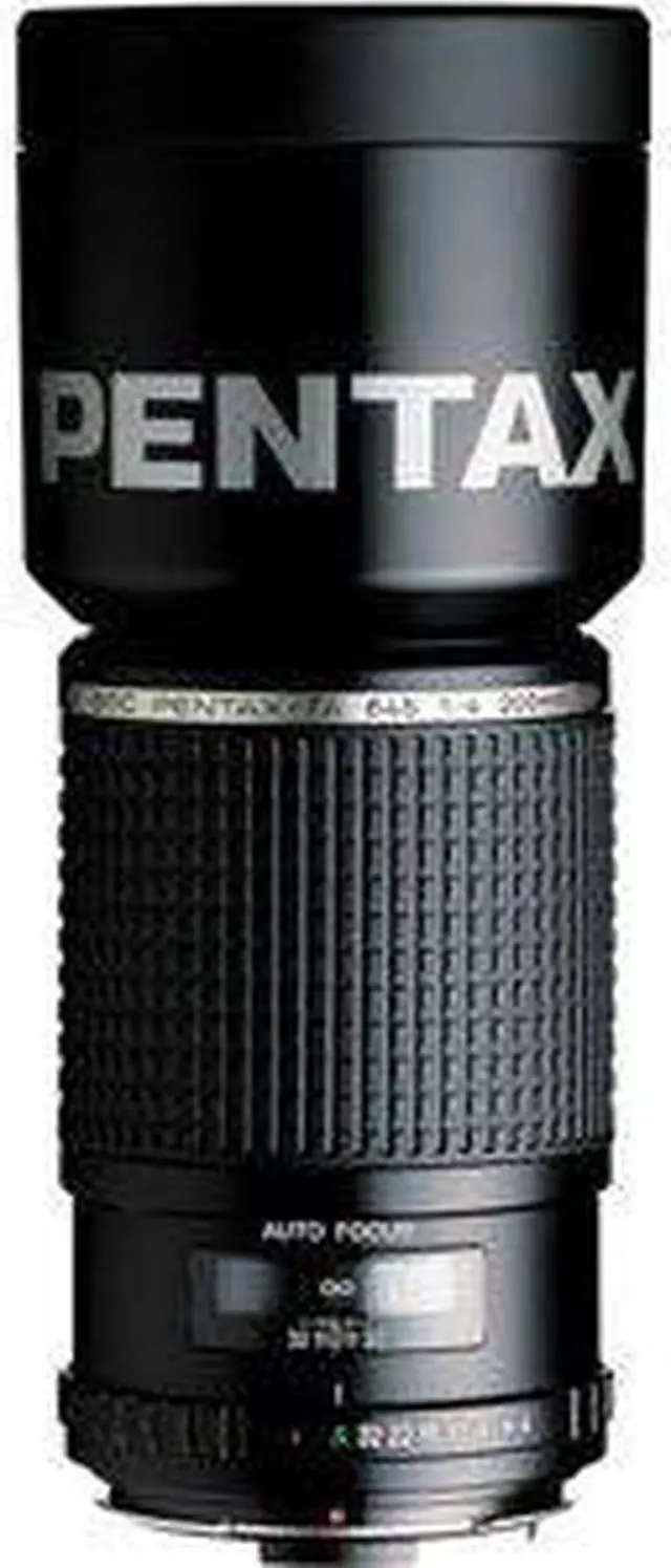 Alt view image 3 of 3 - Pentax SMC FA 645 200mm F4 (IF) Lens Black