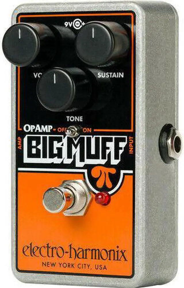 Alt view image 6 of 19 - Electro-Harmonix Op-Amp Big Muff Pi Distortion/Sustainer Effects Pedal
