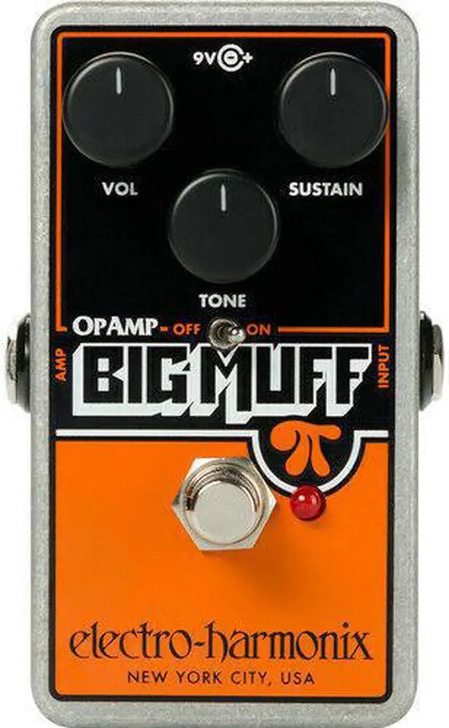Alt view image 5 of 19 - Electro-Harmonix Op-Amp Big Muff Pi Distortion/Sustainer Effects Pedal