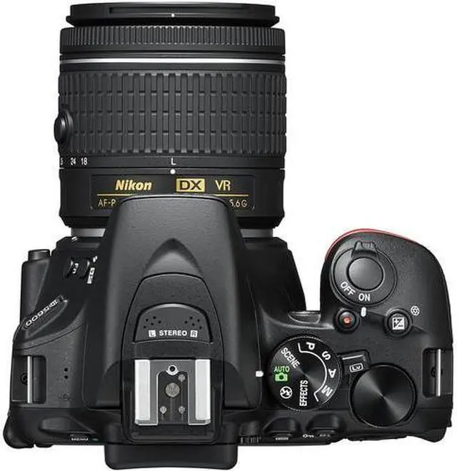 Alt view image 4 of 4 - Nikon D5600 DSLR Camera with 18-55mm Lens (Intl Model) and 64GB Memory Bundle