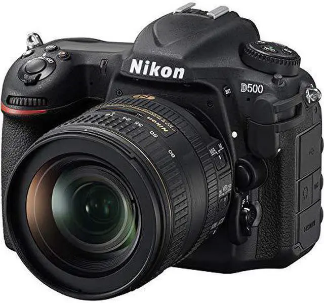 Alt view image 3 of 4 - Nikon D500 DSLR Camera with 16-80mm Lens (International Model) with Extra Accessory Bundle
