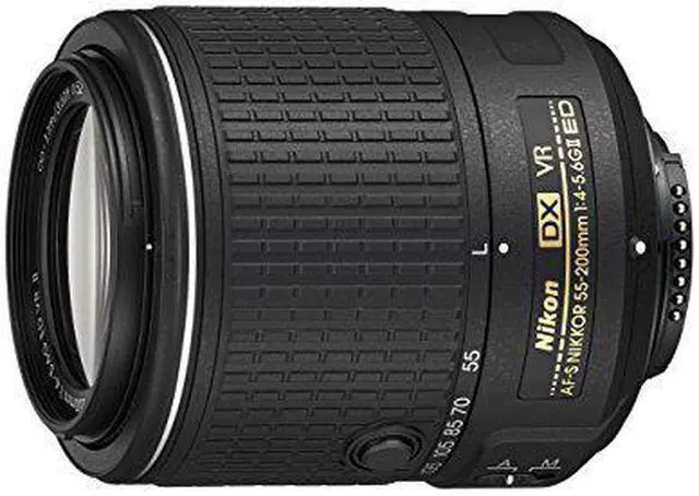 Alt view image 4 of 4 - NIKON AF-S DX NIKKOR 55-200mm f/4-5.6G ED VR II Lens - White Box (New)