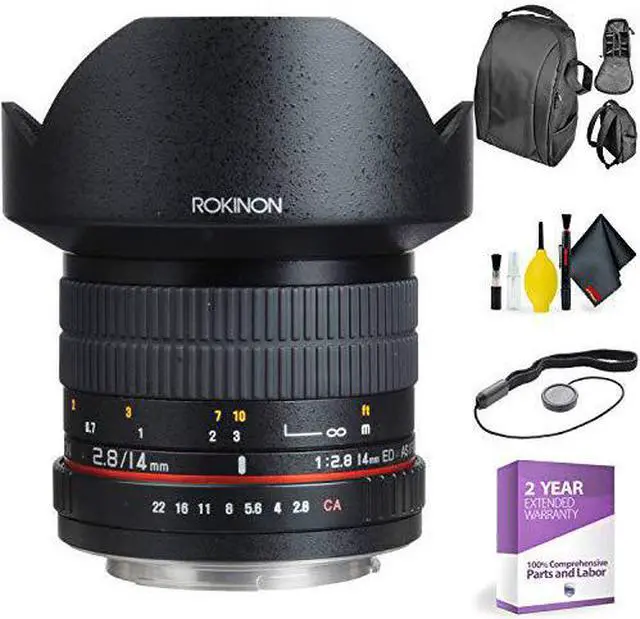 Alt view image 4 of 4 - ROKINON 14 2.8 Lens for Olympus + Deluxe Lens Cleaning Kit Bundle