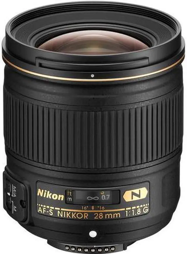 Alt view image 2 of 4 - Nikon AF-S NIKKOR 28mm f/1.8G Lens Includes Filter Kits and Tripod (Intl Model) Bundle
