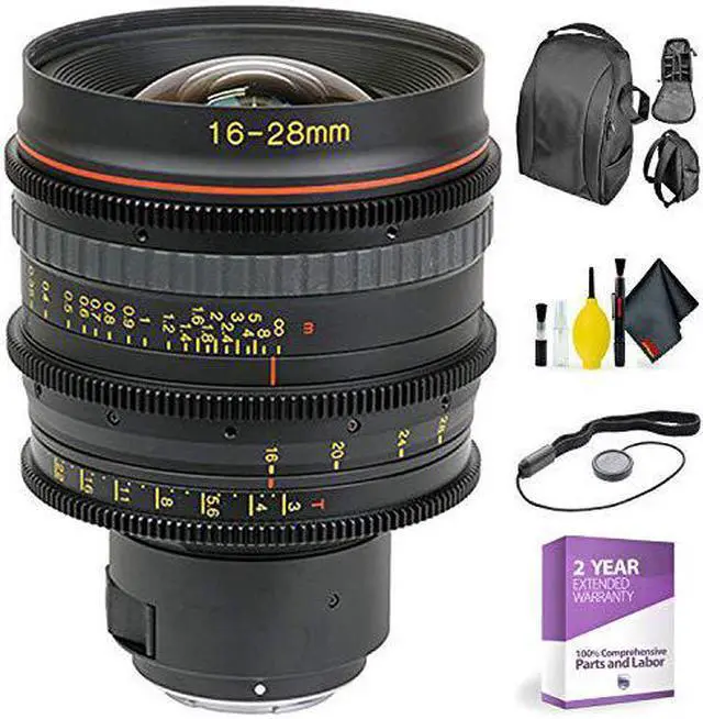 Alt view image 4 of 4 - Tokina Cinema 16-28mm T3.0 with Sony-E Mount + Deluxe Lens Cleaning Kit