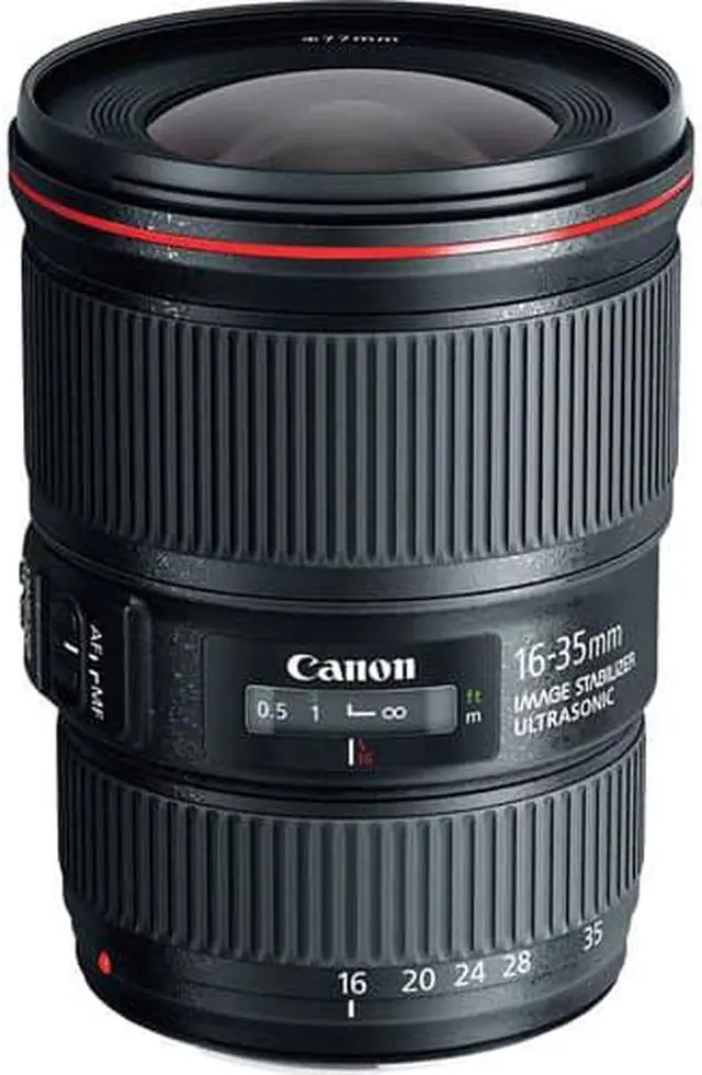 Alt view image 2 of 4 - Canon EF 16-35mm f/4L IS USM Lens (International Model) with Filter Set Bundle