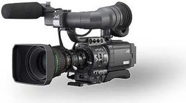 Alt view image 2 of 2 - JVC GY-HD100U High Definition 3-CCD MiniDV Professional Camcorder with 16x ProHD Fujinon Lens (Discontinued by Manufactu