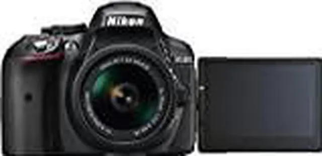 Alt view image 2 of 4 - Nikon D5300 Digital SLR Camera - Black (24.2 MP, AF-P 18-55mm VR Lens Kit) (Renewed)