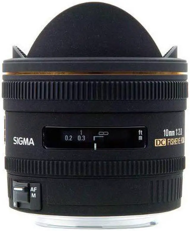 Alt view image 2 of 3 - Sigma 10mm f/2.8 EX DC HSM Fisheye Lens for Sigma Digital SLR Cameras - International Version (No Warranty)