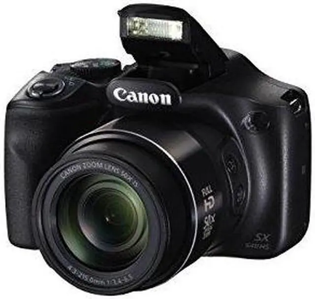 Alt view image 2 of 4 - Canon PowerShot SX540 Digital Camera w/ 50x Optical Zoom - Wi-Fi & NFC Enabled (Black)