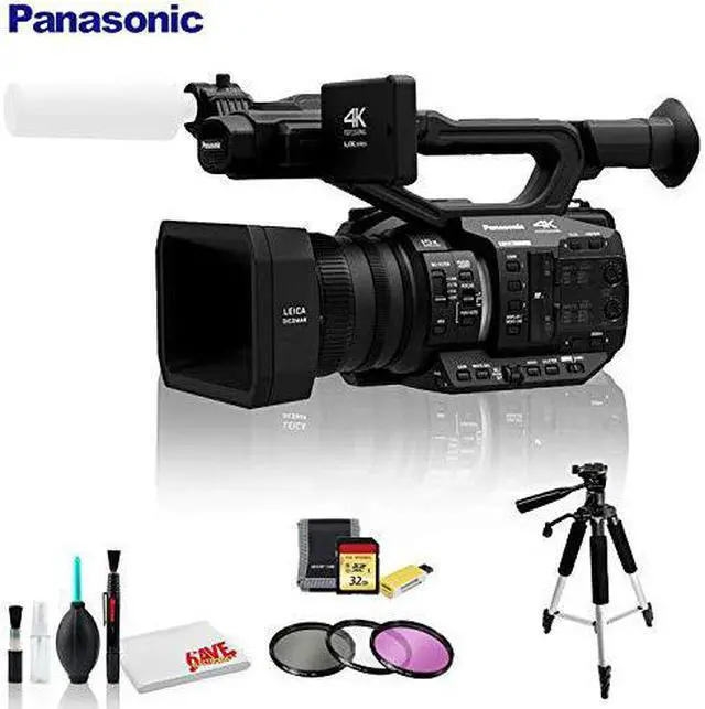 Alt view image 3 of 3 - Panasonic AG-UX90 4K/HD Professional Camcorder - Deluxe Kit