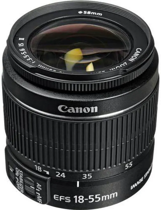 Alt view image 2 of 4 - Canon EF-S 18-55mm f/3.5-5.6 IS II Lens (International Model) with Filter Kits