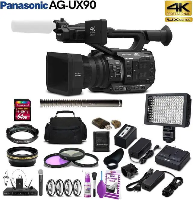 Main image of Panasonic 4K/HD Professional Camcorder (PJ) Advanced Bundle