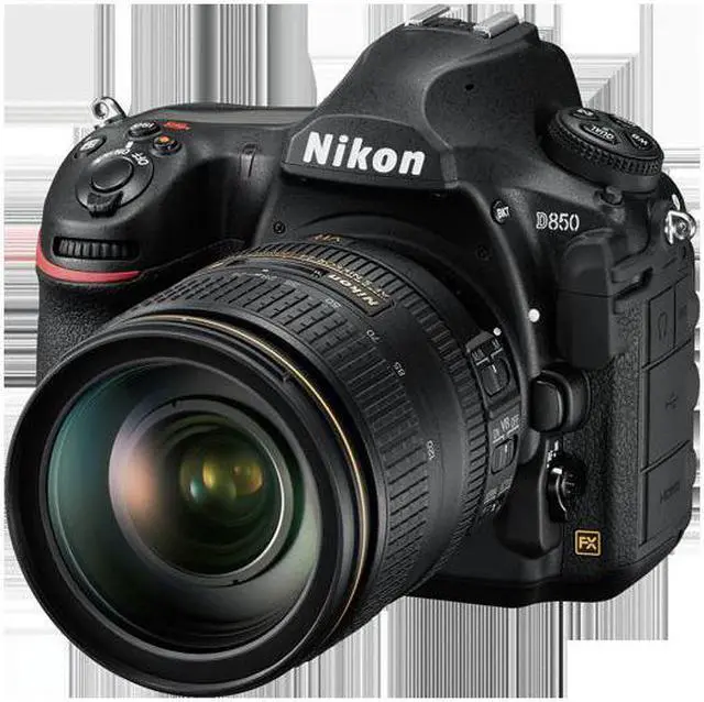 Main image of Nikon D850 FX-Format Digital SLR Camera Body w/AF-S NIKKOR 24-120MM F/4G ED VR Lens (International Model)
