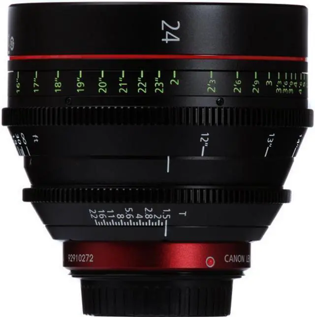 Alt view image 2 of 5 - Canon CN-E 24mm T1.5 L F Cine Lens International Version