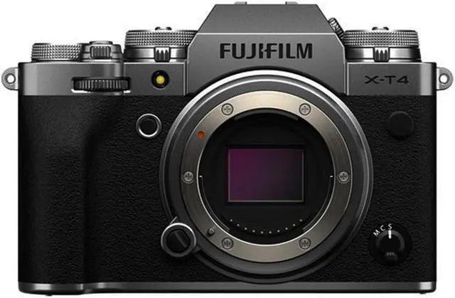 Alt view image 10 of 14 - Fujifilm X-T4 Mirrorless Digital Camera  Body (Silver)