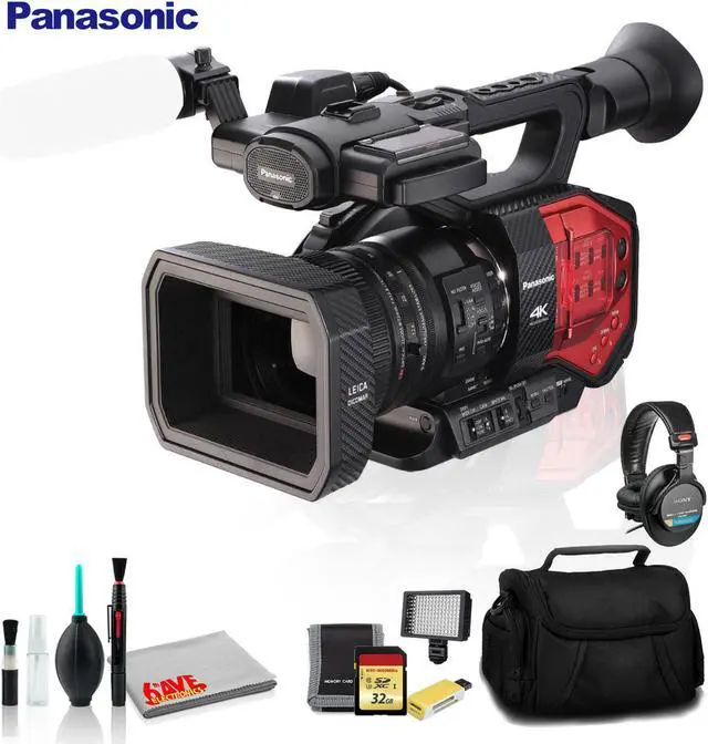 Main image of Panasonic AG-DVX200 4K Handheld Camcorder with Four Thirds Sensor and Integrated Zoom Lens - Ultimate Kit