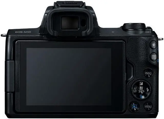 Alt view image 2 of 4 - Canon EOS M50 Mirrorless Digital Camera (Body Only, Black)(Intl Model)