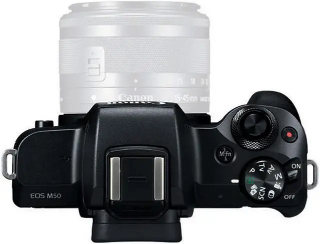 Alt view image 3 of 4 - Canon EOS M50 Mirrorless Digital Camera (Body Only, Black)(Intl Model)