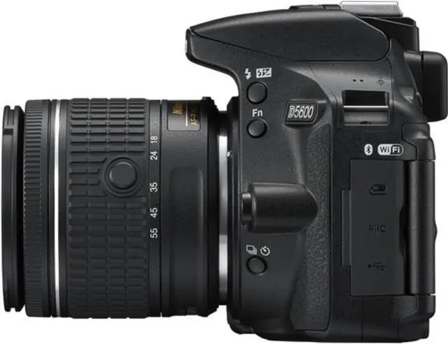 Alt view image 6 of 8 - Nikon D5600 DSLR Camera with 18-55mm Lens - International Version