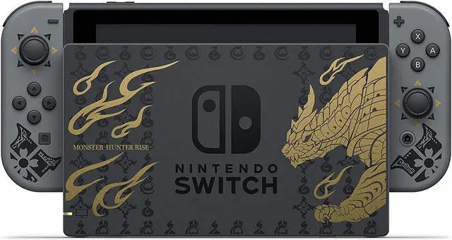 Alt view image 3 of 15 - Nintendo Switch Monster Hunter Rise Deluxe Edition System - Switch