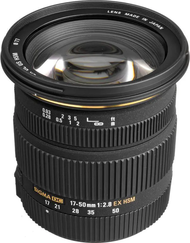 Alt view image 13 of 17 - Sigma 17-50mm f/2.8 EX DC OS HSM FLD Large Aperture Standard Zoom Lens for Nikon Digital DSLR Camera