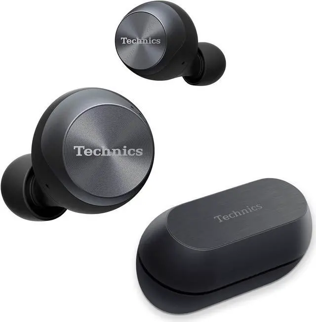 Alt view image 17 of 17 - Technics True Wireless Earbuds (EAH-AZ70W-K), Black