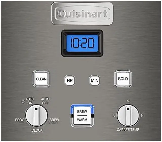 Alt view image 7 of 7 - Cuisinart SS-15BKS Stainless Coffee Center 12 Cup Coffeemaker And Single-Serve Brewer, Black