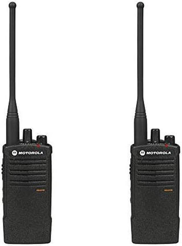 Motorola RDU4100 12.5kHz Watt 10-Channel Business Two-Way Radio 2-Pack  Bundle