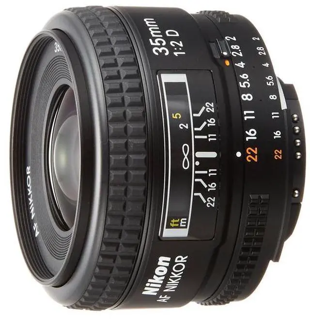 Alt view image 3 of 4 - Nikon 35mm f/2D AF Nikkor Lens - International Version (No Warranty)