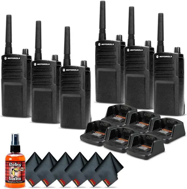 Main image of 6 x Motorola RMU2040 On-Site 2-Way Radio (RMU2040) - 6 Pack  Supreme Bundle