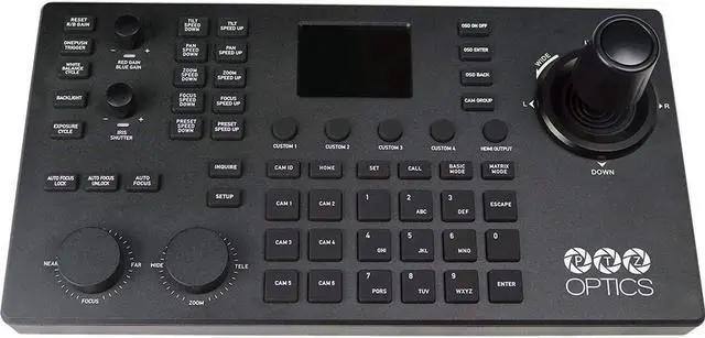 Alt view image 3 of 12 - PTZOptics SuperJoy IP and Serial PTZ Camera Joystick Controller #PT-SUPERJOY-G1