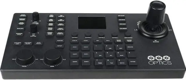 Alt view image 2 of 12 - PTZOptics SuperJoy IP and Serial PTZ Camera Joystick Controller #PT-SUPERJOY-G1